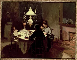 Das Abendessen, 1868-9